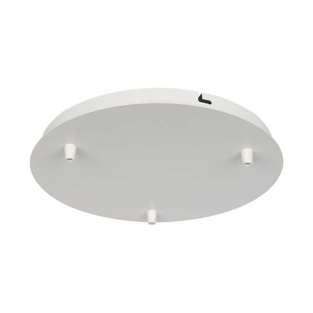 Rozeta sufitowa potrójna V-TAC 300x25mm Biały Matowy