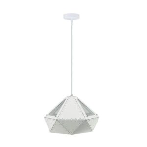 Oprawa Zwieszana V-TAC Pastel Biały Seria Pryzmat 310x180mm VT-7310-W 5 Lat Gwarancji