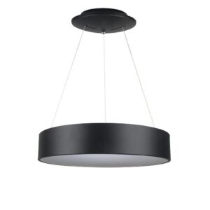 Oprawa Zwieszana LED V-TAC 25W LED Okrągła Ściemnialna Czarny 1725lm VT-25-1-B 3000K 1500lm 3 Lata Gwarancji