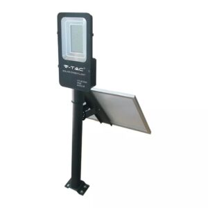Naświetlacz Solarny Uliczny V-TAC 50W LED VT-ST200 4000K 4000 lm IP65 z Pilotem – PROMOCJA