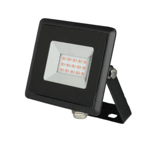 Projektor LED V-TAC 10W Czarny E-Series IP65 VT-4011 Kolor Czerwony