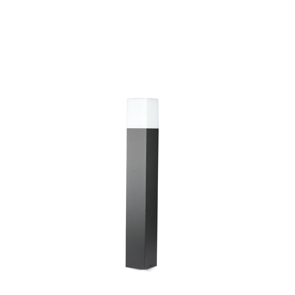 Słupek Ogrodowy V-TAC GU10 Kwadrat Aluminium Czarny 80x80x500mm IP54 VT-7614 3 Lata Gwarancji