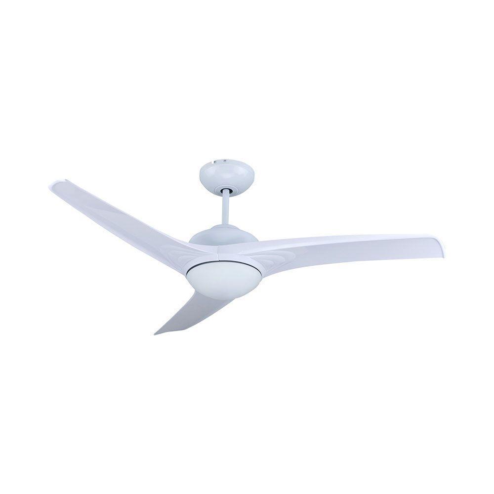 Wentylator Sufitowy V-TAC 132cm Biały 15W LED CCT Pilot VT-6055-3