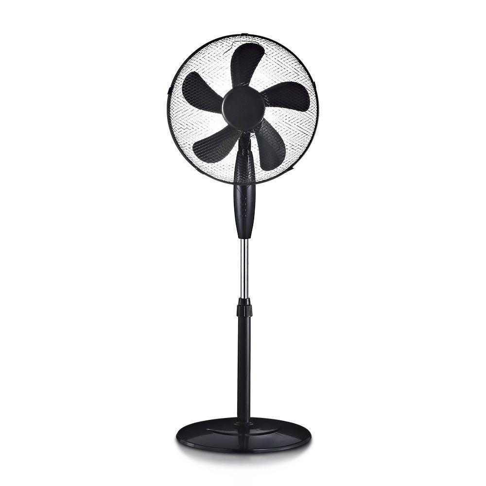 Wentylator Podłogowy V-TAC 55W 5 Ramion 3 Prędkości Czarny VT-5016-5