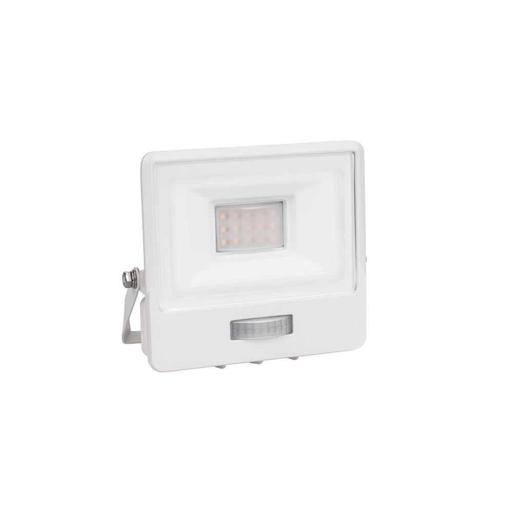 Projektor LED V-TAC 10W SAMSUNG CHIP Czujnik Ruchu Biały Z MUFĄ VT-118S 4000K 735lm 5 Lat Gwarancji