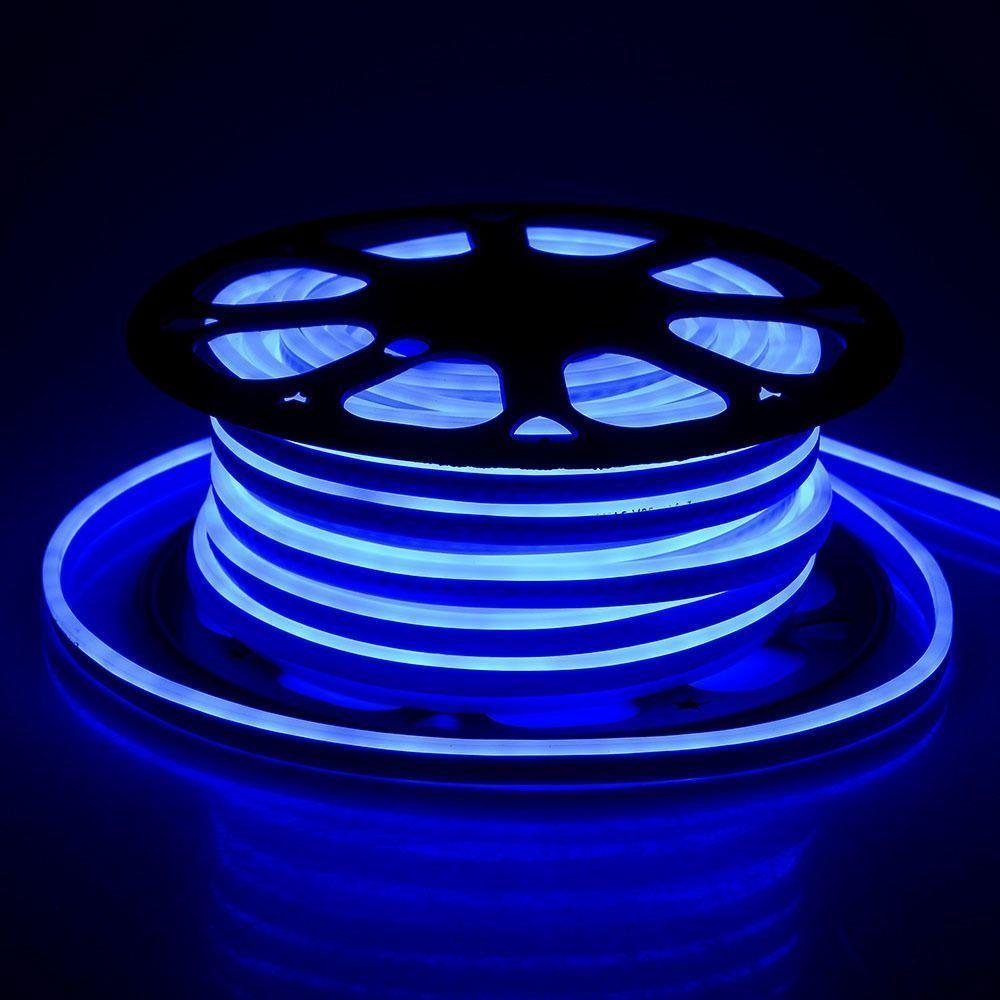 Neon Flex 24V 10mb 8W/m V-TAC VT-555B Kolor Niebieski 320lm