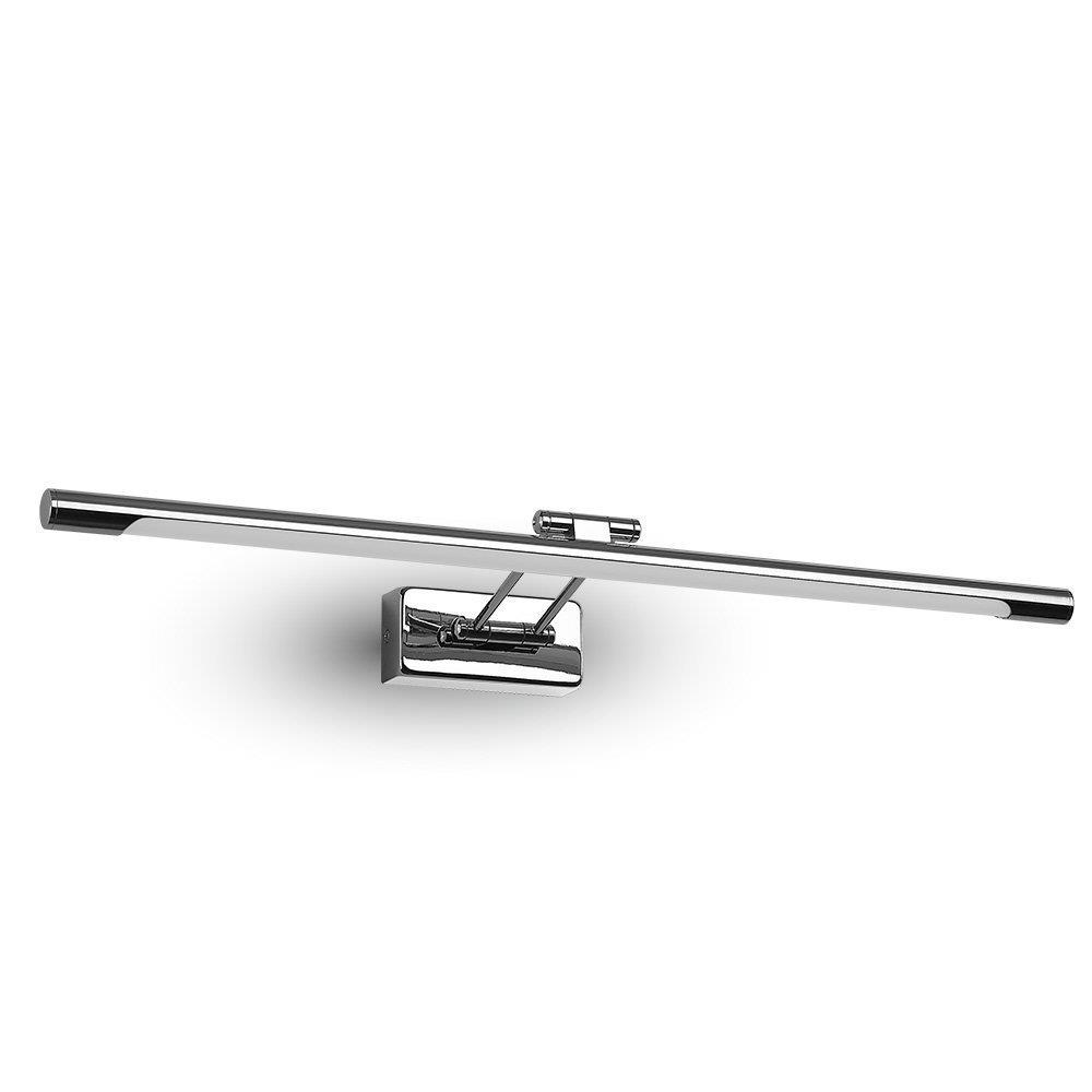 Oprawa V-TAC 9W LED nad Lustro Obraz Chrom 50cm VT-7008 3000K 550lm 3 Lata Gwarancji