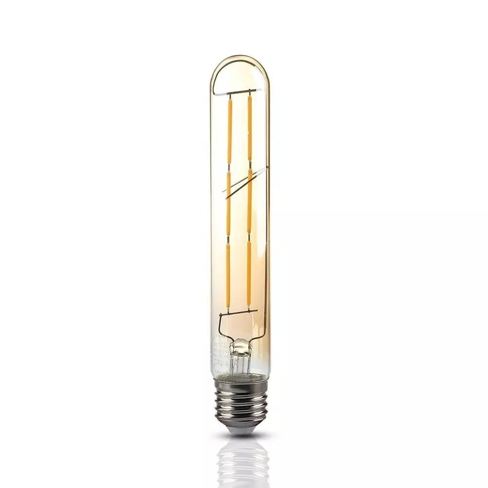 Żarówka LED V-TAC 6W T30 E27 Filament Bursztyn 2200K 600 lm VT-2006-N