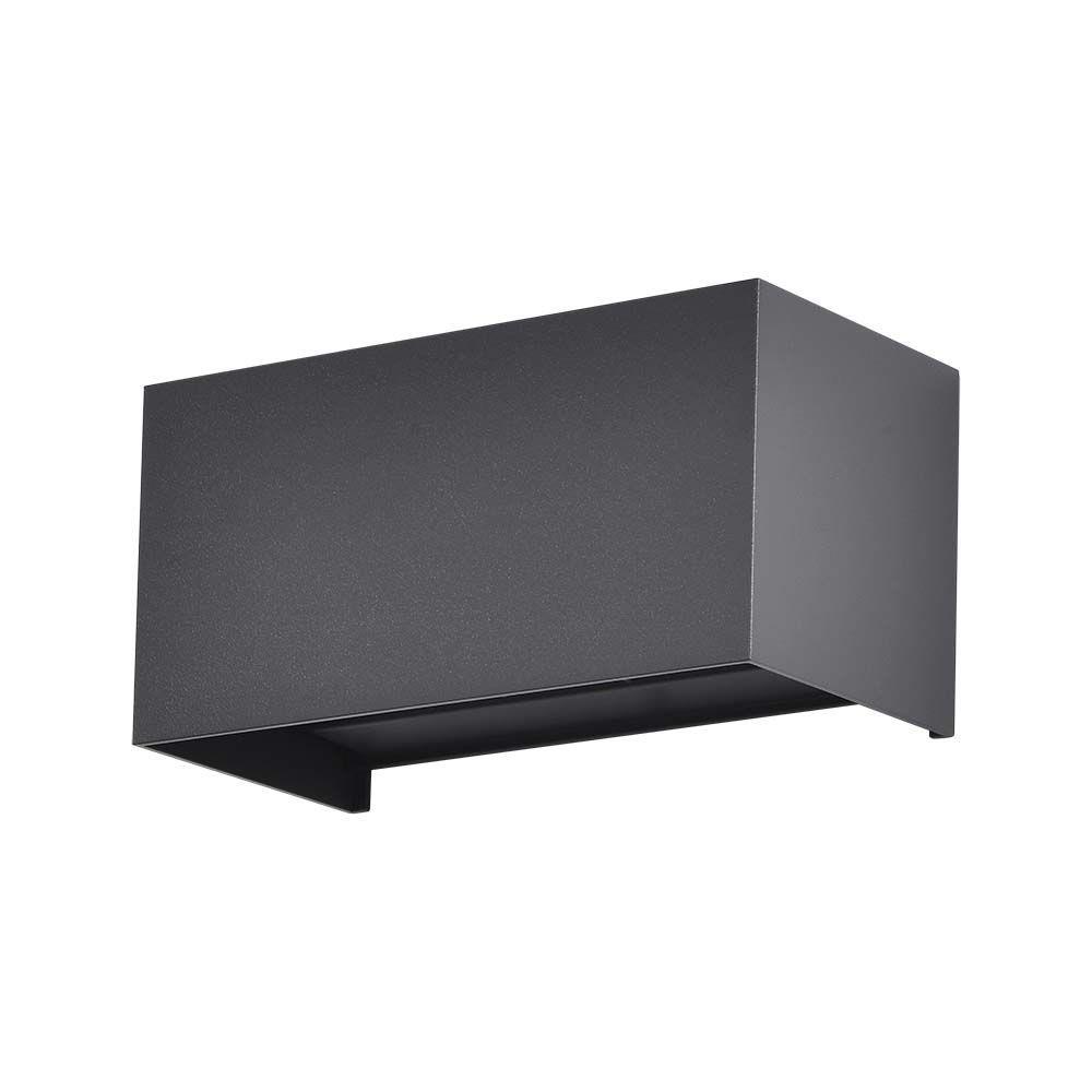 Oprawa Ścienna V-TAC 24W LED Góra Dół IP65 Czarna VT-8125-B-N 3000K 2720lm