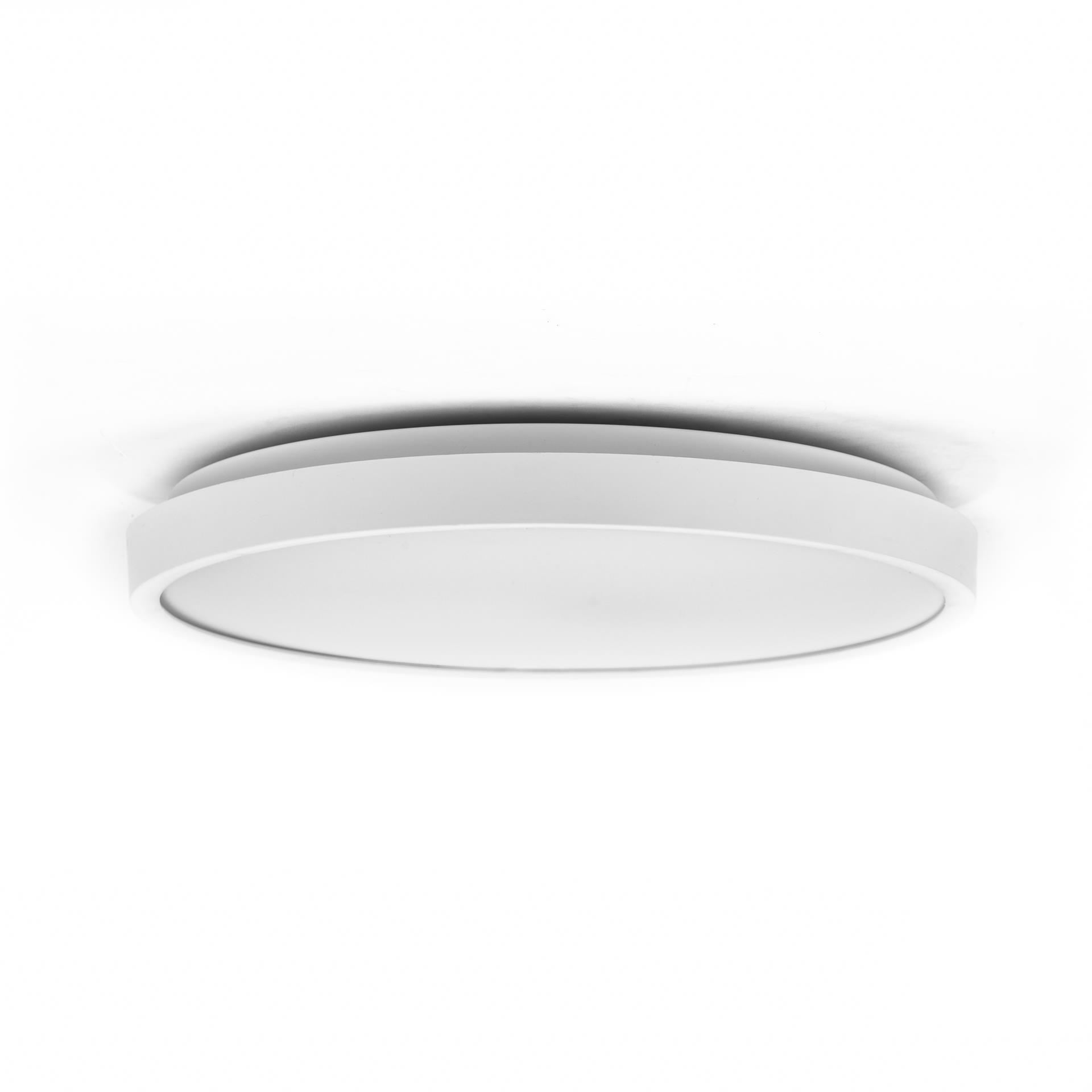 Plafon V-TAC 30W LED Okrągły IP44 Czujnik Ruchu Mikrofalowy 42cm Biały VT-8630S-W-RD 4000K 3000lm
