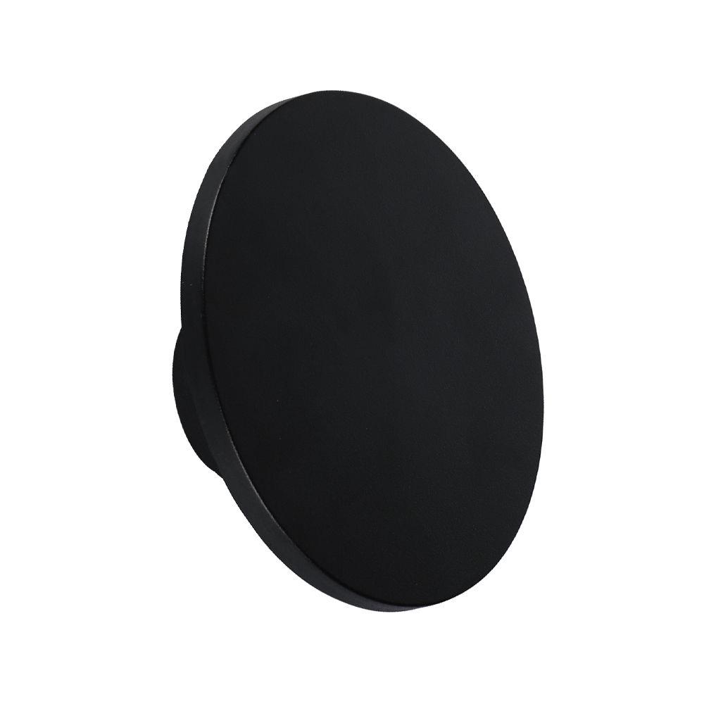 Oprawa Ścienna Kinkiet 12W V-TAC Czarny Okrągły IP65 VT-8612B-RD 3000K 1200lm