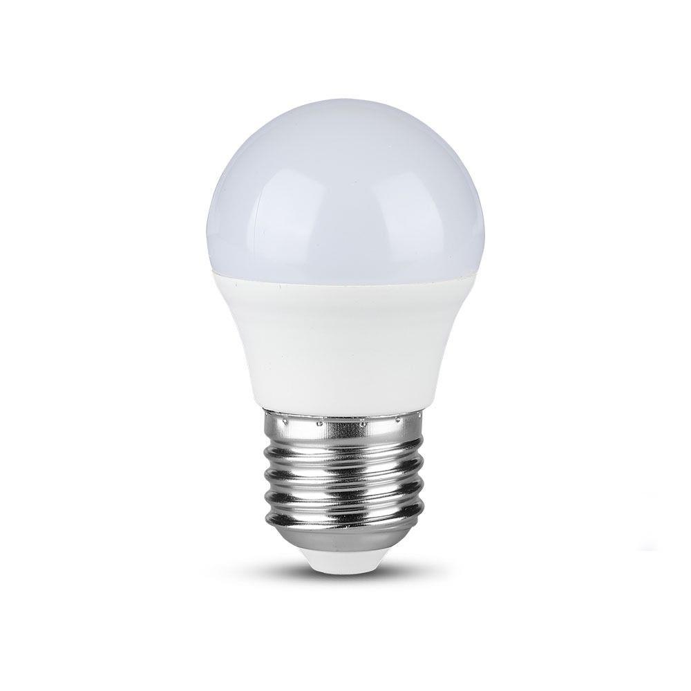 Żarówka LED V-TAC SAMSUNG CHIP 4,5W E27 G45 Kulka VT-246 4000K 470lm 5 Lat Gwarancji