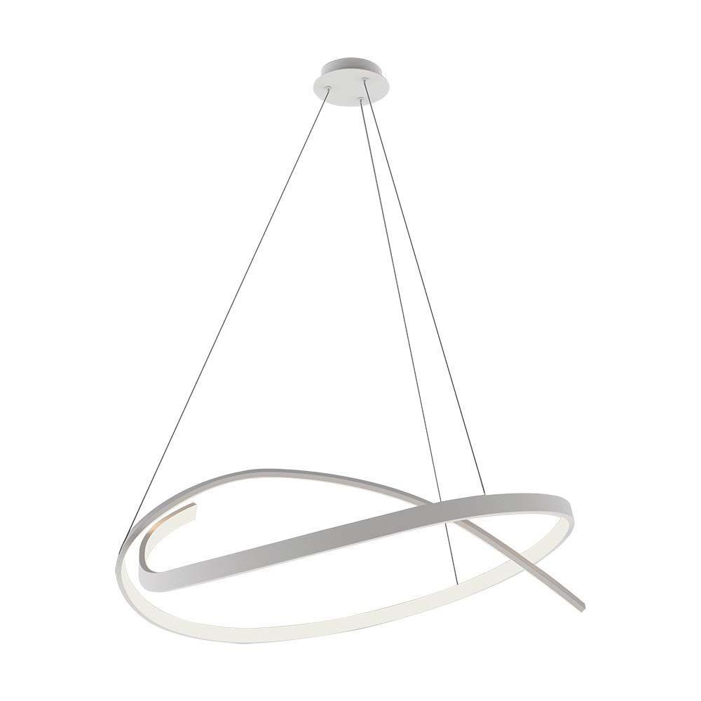 Oprawa Zwieszana V-TAC 48W LED Ściemnialna Biała VT-7916 3000K 5150 lm