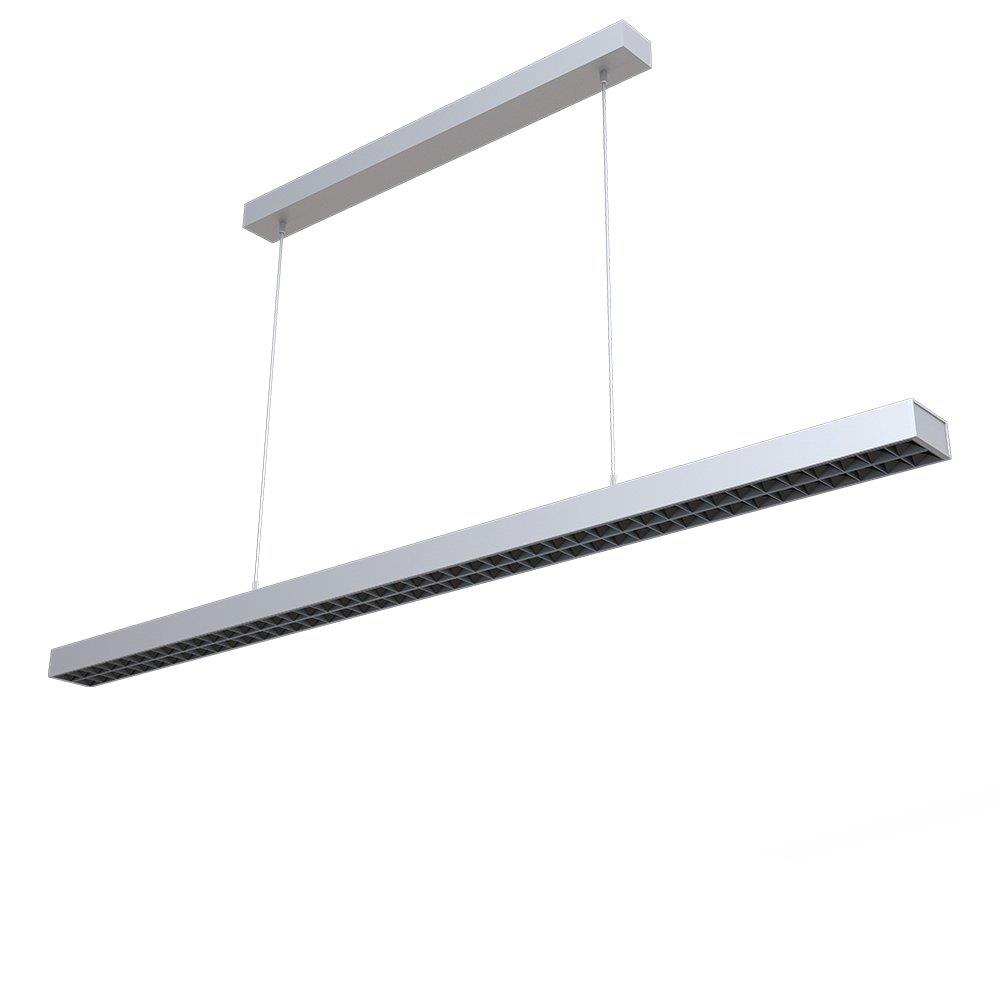 Oprawa V-TAC LED Linear SAMSUNG CHIP 60W Góra Dół Zwieszana Ściemnialna UGR6 Szara VT-7-61-S 4000K 6600lm 5 Lat Gwarancji