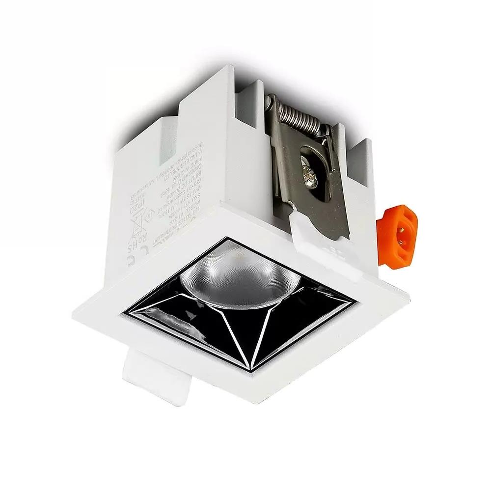 Oprawa V-TAC Downlight SAMSUNG CHIP 4W UGR19 CRI90+ 12st VT-2-04 2700K 320lm 5 Lat Gwarancji