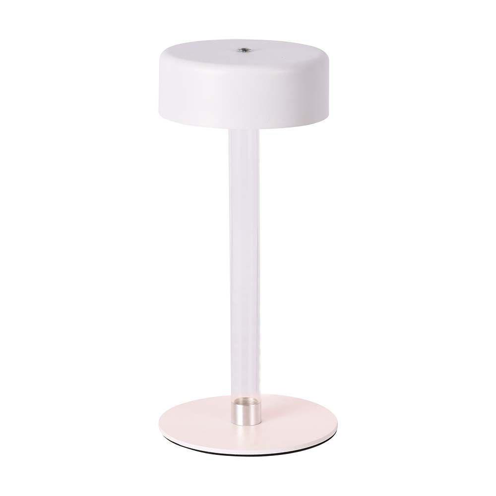 Lampka Biurkowa Nocna V-TAC 3W LED 23cm Ładowanie USB CCT Ściemnianie Biała VT-7567 3000K-6000K 210lm