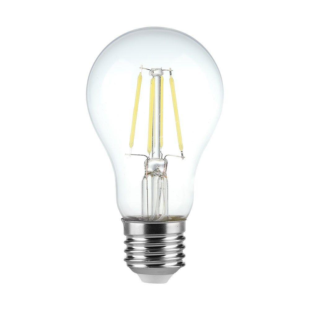 Żarówka LED V-TAC 4W Filament E27 A60 VT-1885 6500K 400lm