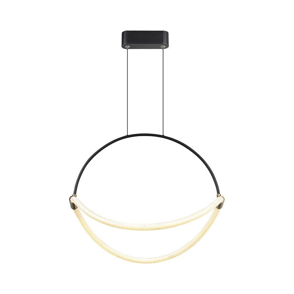 Oprawa Zwieszana V-TAC 16W LED 50cm Czarna VT-10125 3000K 1920lm