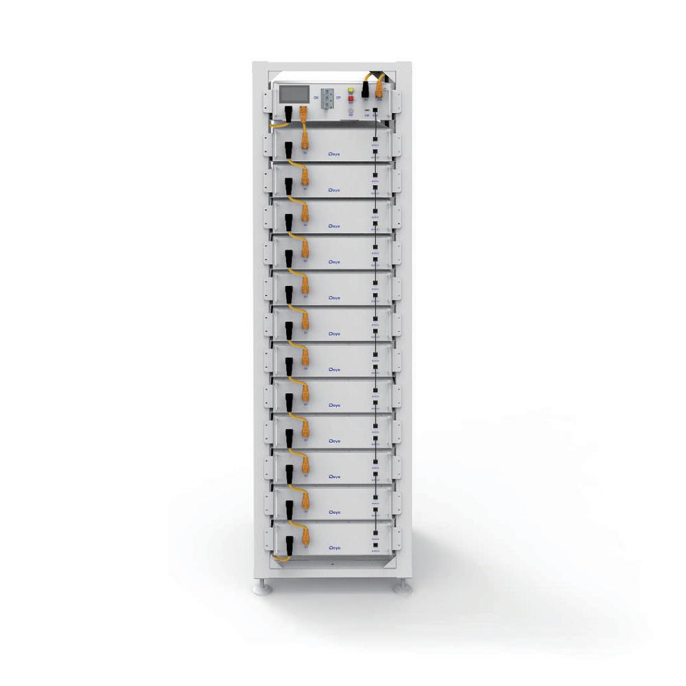 Magazyn Bank Energii 51.2V LiFePO4 61,44kWh V-TAC DEYE RACK SKU11867 BMS SKU11863 + 12xSKU1186 BOS-G60 10 Lat Gwarancji