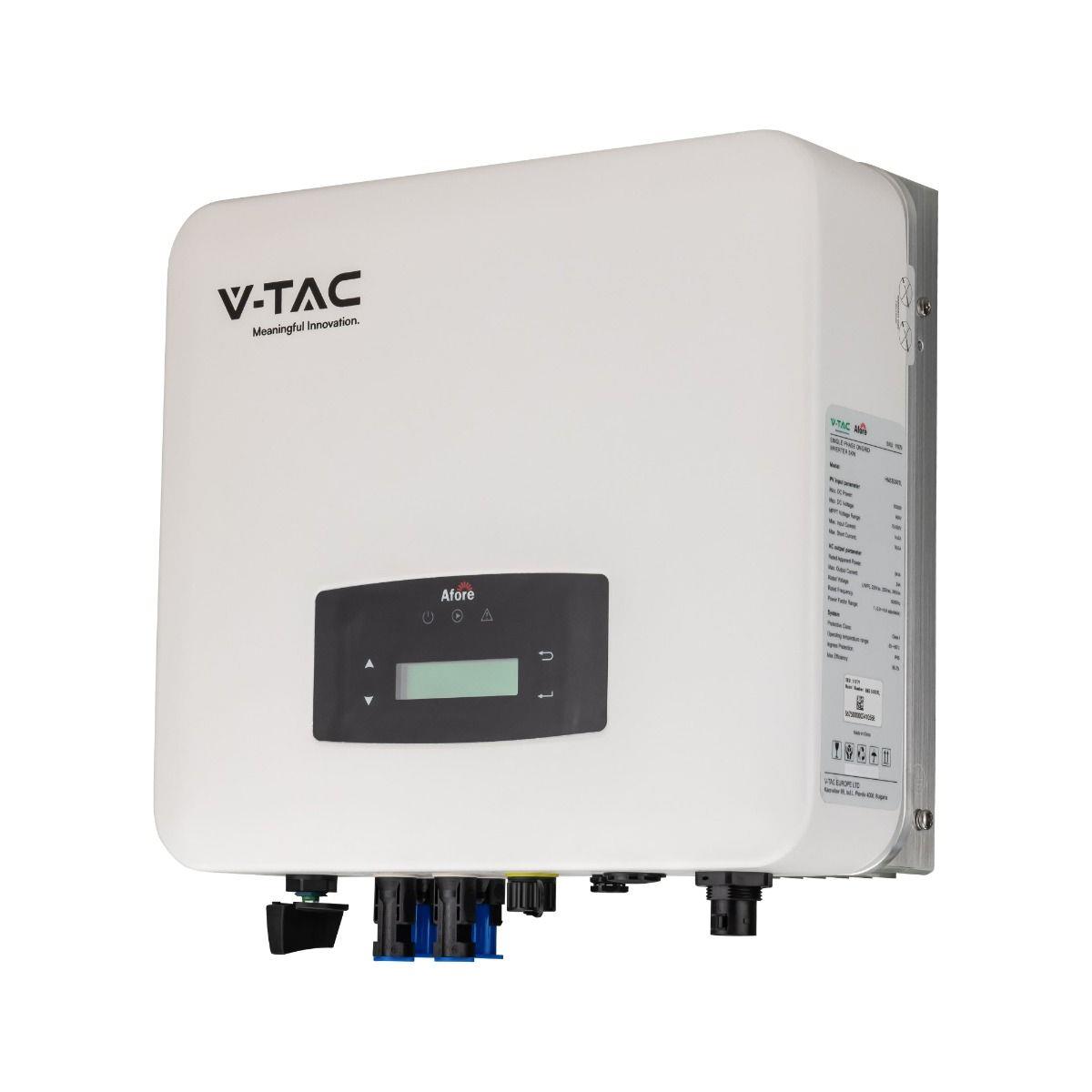 Falownik Inwerter V-TAC AFORE 5KW Jednofazowy WiFi Monitor HNS5000TL 10 Lat Gwarancji