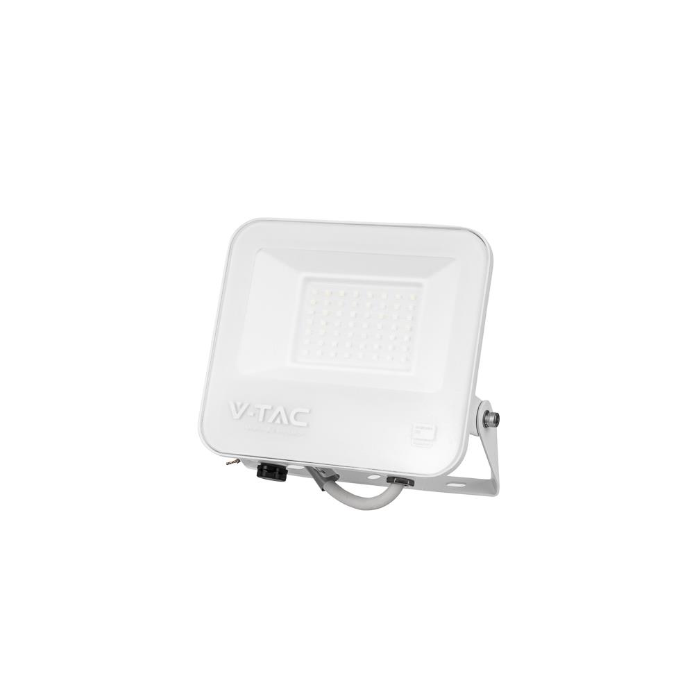 Projektor LED V-TAC 50W SAMSUNG CHIP PRO-S Biały VT-44055 4000K 4270lm 5 Lat Gwarancji
