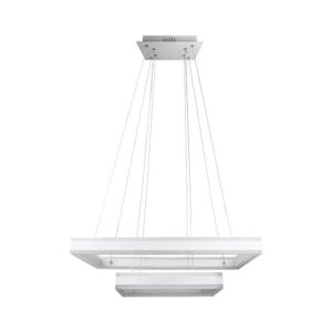 Oprawa zwieszana LED V-TAC 100W soft light chandelier ściemnianie biały VT-101-2D 3000K 8050lm 3 lata gwarancji