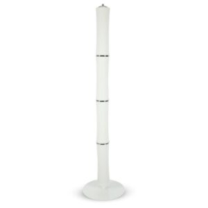 Oprawa LED V-TAC 80W LED podłogowa bamboo LED biała VT-7096 3000K 4300lm 3 lata gwarancji