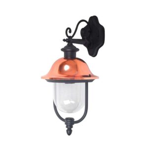 Kinkiet latarenka ogrodowa W DÓŁ V-TAC E27 clear PC VT-852