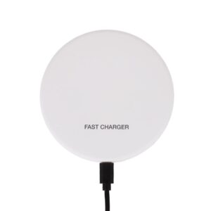 Ładowarka indukcyjna bezprzewodowa 5A 10W biała okrągła V-TAC VT-1210