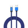 Przewód USB V-TAC typ C 1M niebieski seria ruby VT-5342