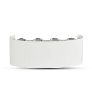 Oprawa ścienna góra dół V-TAC 8W LED biała IP54 VT-848 4000K 800lm