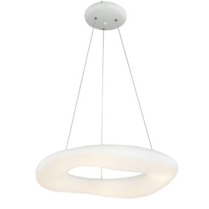 Oprawa zwieszana LED V-TAC 82W okrągły zmiana barwy f.750 ściemnianie biały VT-7750 2700K-6400K 7300lm 3 lata gwarancji