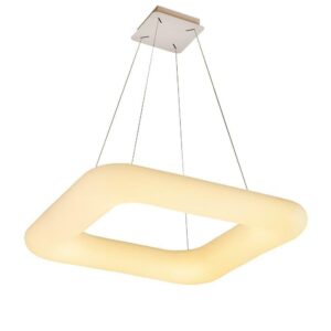 Oprawa zwieszana LED V-TAC 42W kwadrat zmiana barwy f.6000 ściemnianie biały VT-7607 2700K-6400K 3400lm 3 lata gwarancji