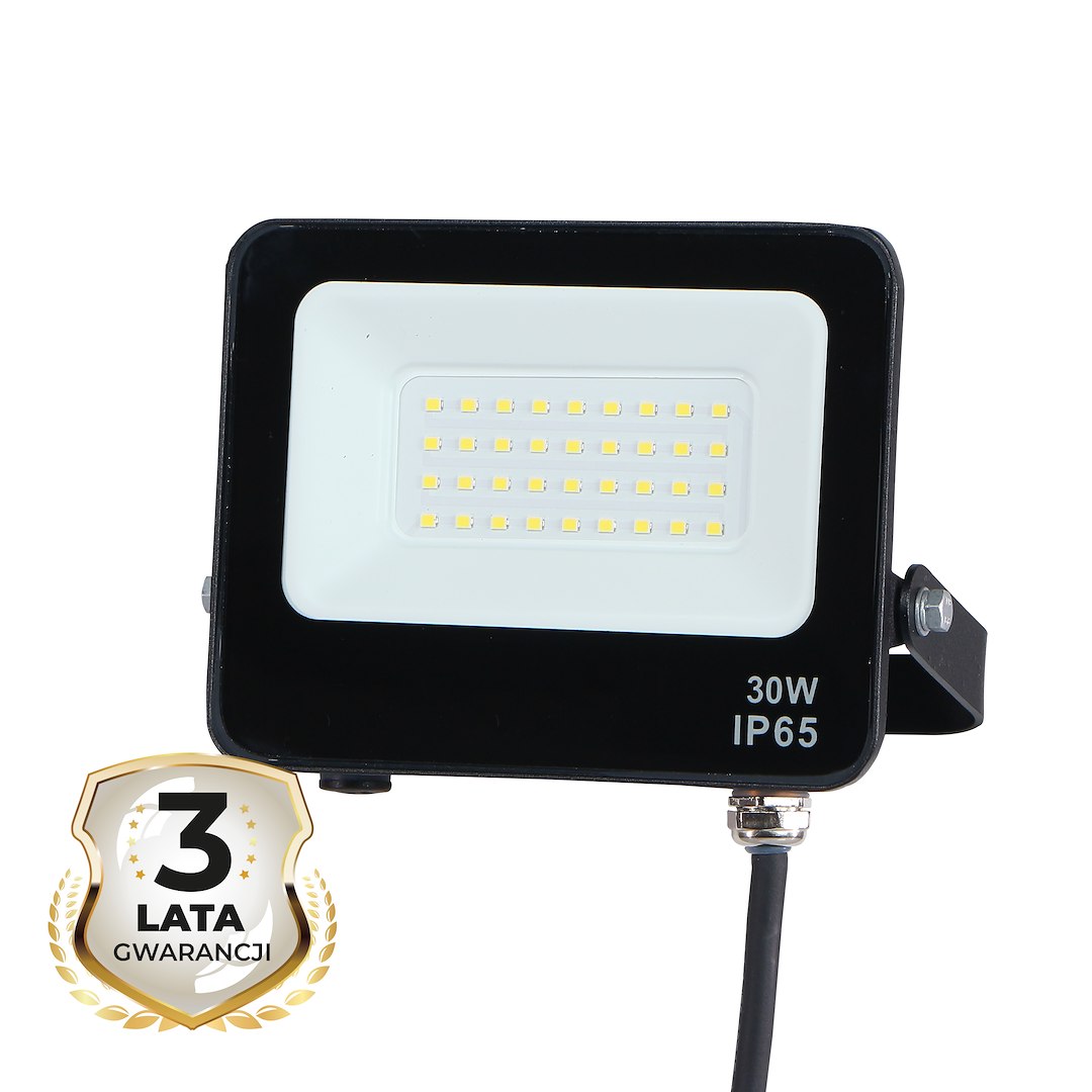 Naświetlacz LED 30W 4000K IP65 – Eko-Light – Wysoka Jasność, Do Ogrodu i Warsztatu