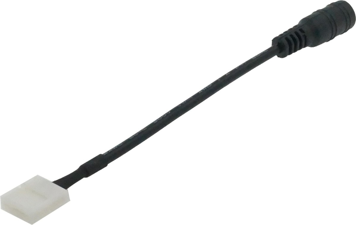 Złączka 10mm/gniazdo DC z przewodem 15cm