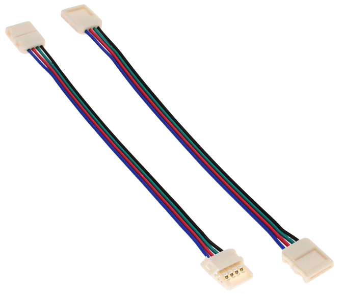 Złączka dwustronna RGB z przewodem