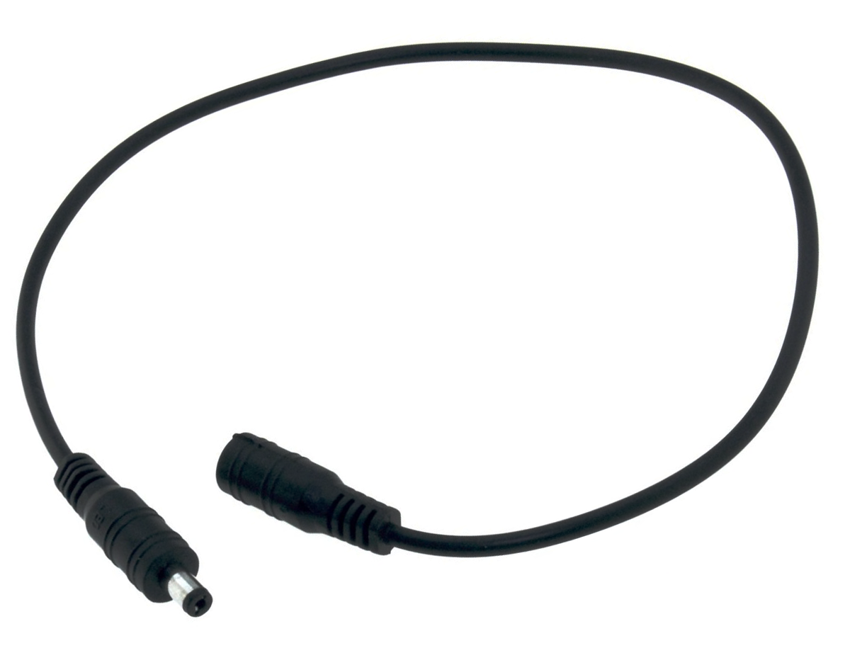 Przedłużka DC 2,1x5,5 wtyk/gniazdo 40 cm