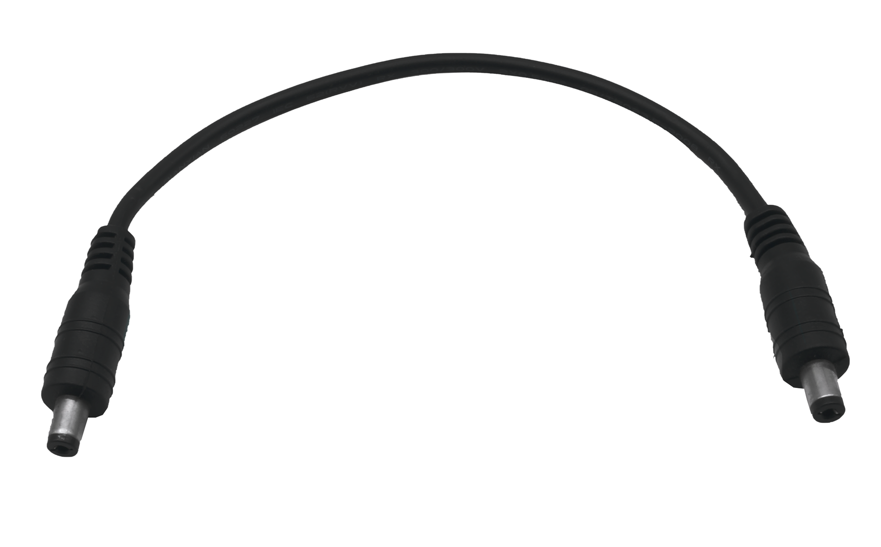 Przedłużka DC 2,1x5,5 wtyk/wtyk 15 cm