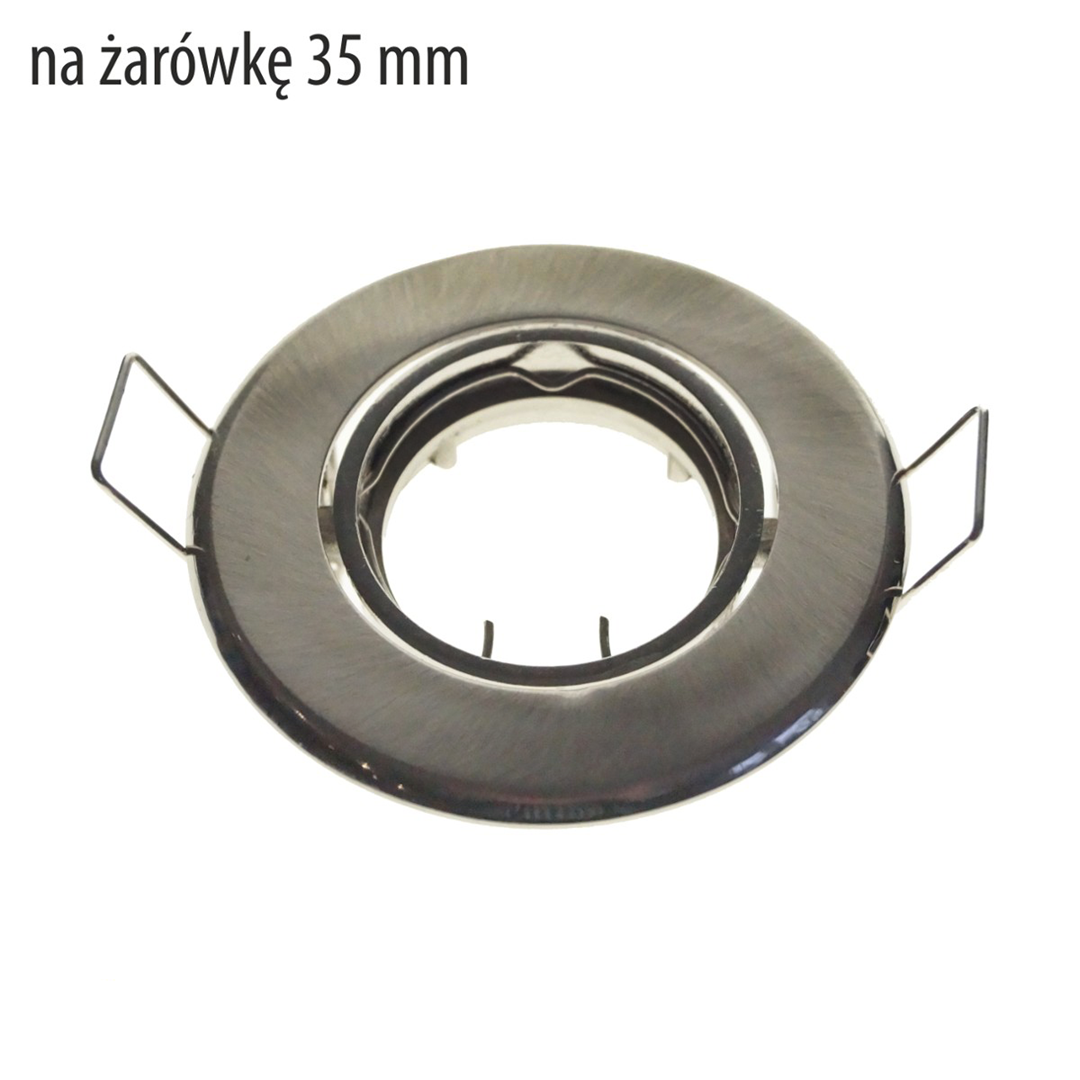 Oprawka okrągła ruchoma 35 mm - odlewsatyna