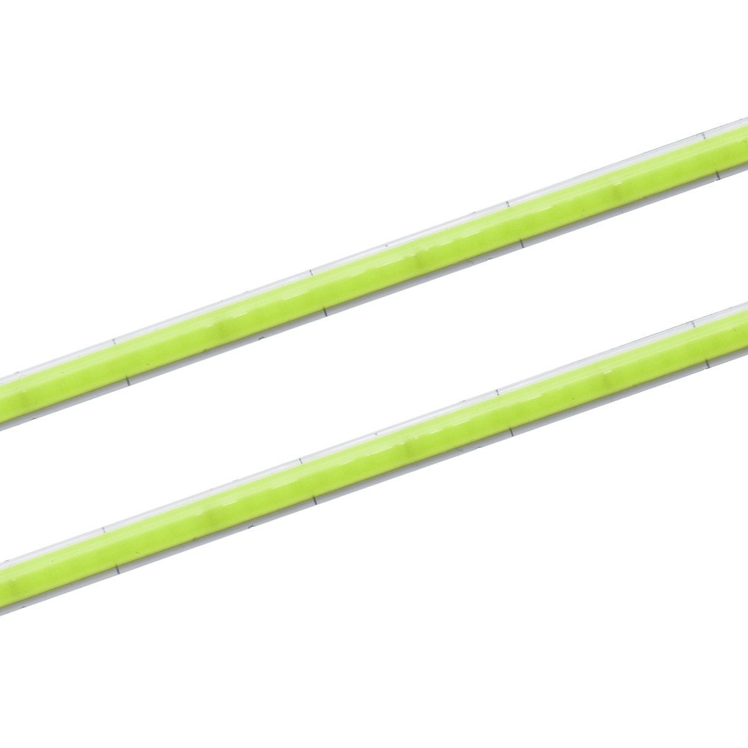 Taśma LED COB 400 zielona 12V 5mm 10W/m