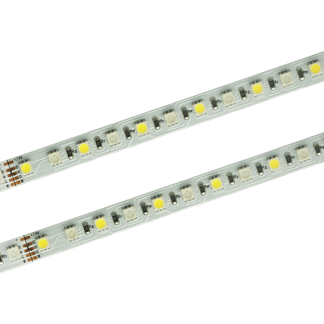 Taśma LED PRO 96 SMD 4040 RGB+W 24V rolka 30m