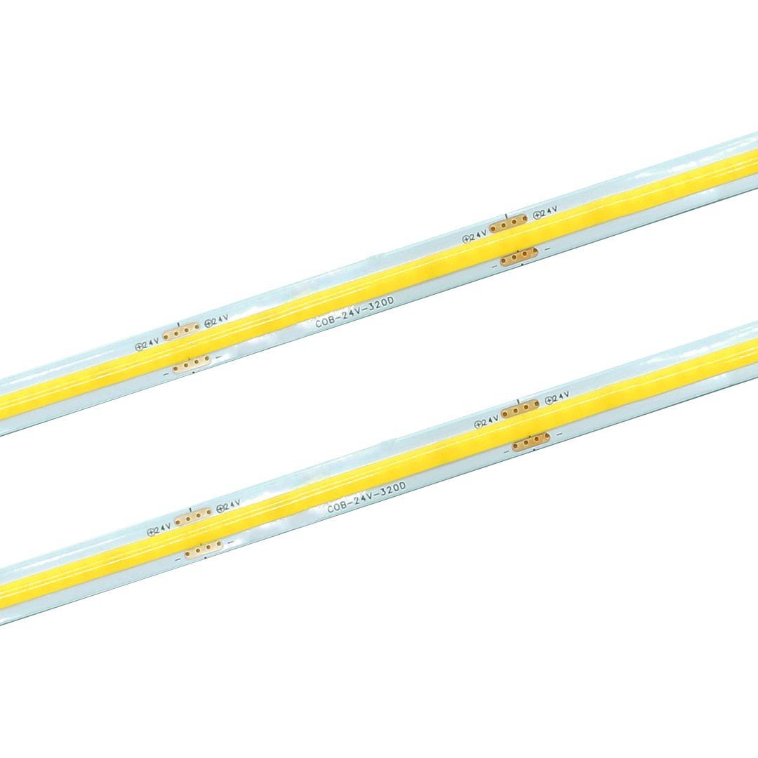 Taśma LED COB 320 6000K 24V 10W/m IP20