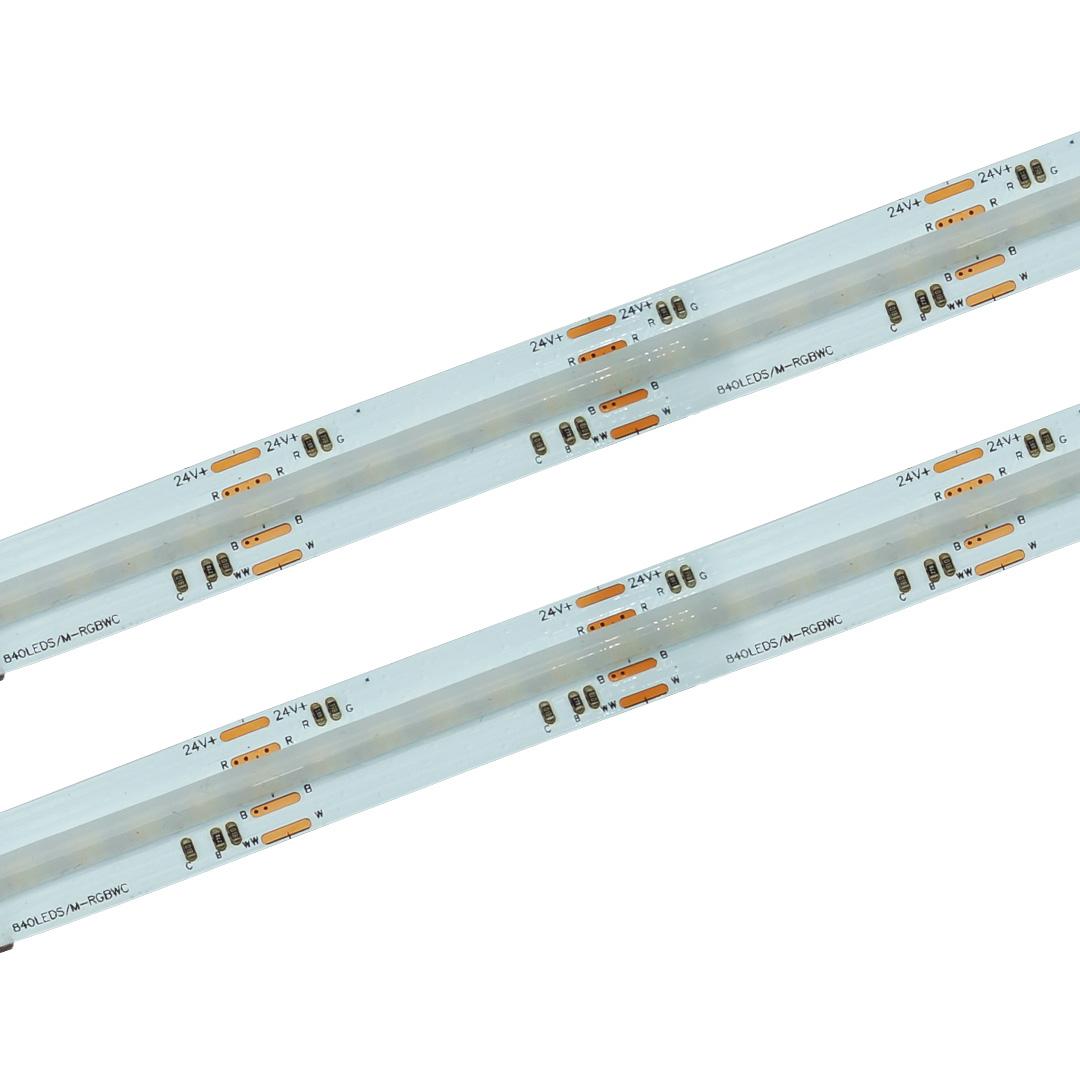 Taśma LED COB 840 SMD RGBCCT 24V 12mm20W/m