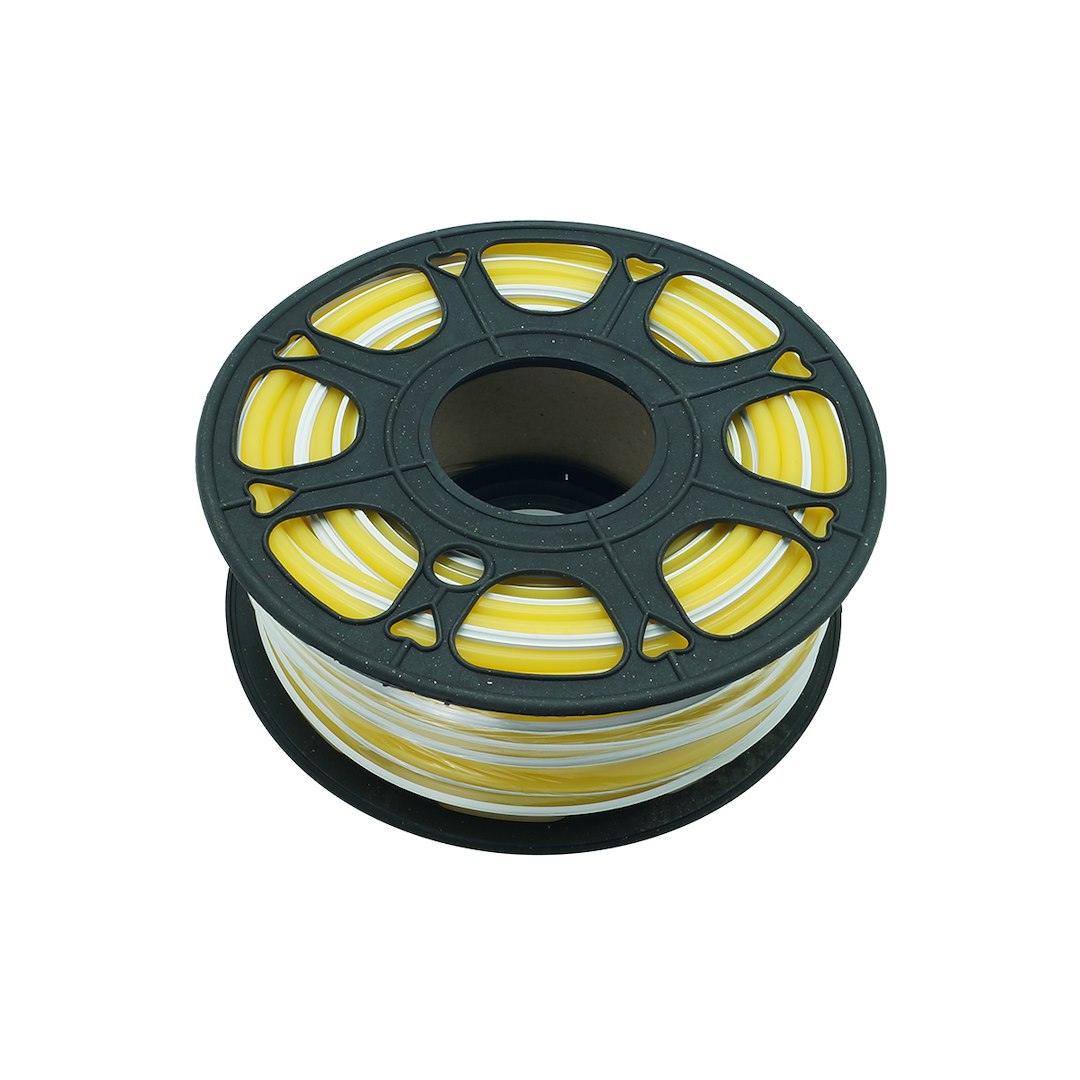 Neon frez 6 mm silikonowa osłona dotaśmy LED żółta