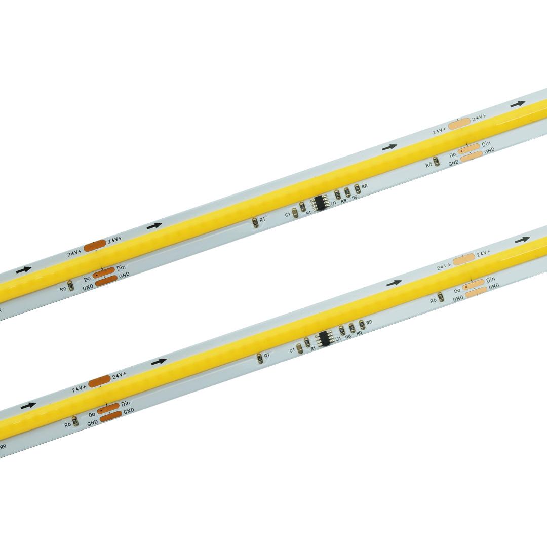 Taśma LED cyfrowa COB 360  12W/m 6000K 10mm WS2812