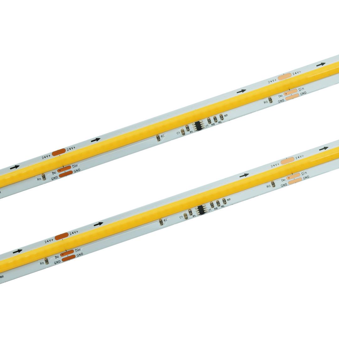 Taśma LED cyfrowa COB 360  12W/m4000K10mm WS2811