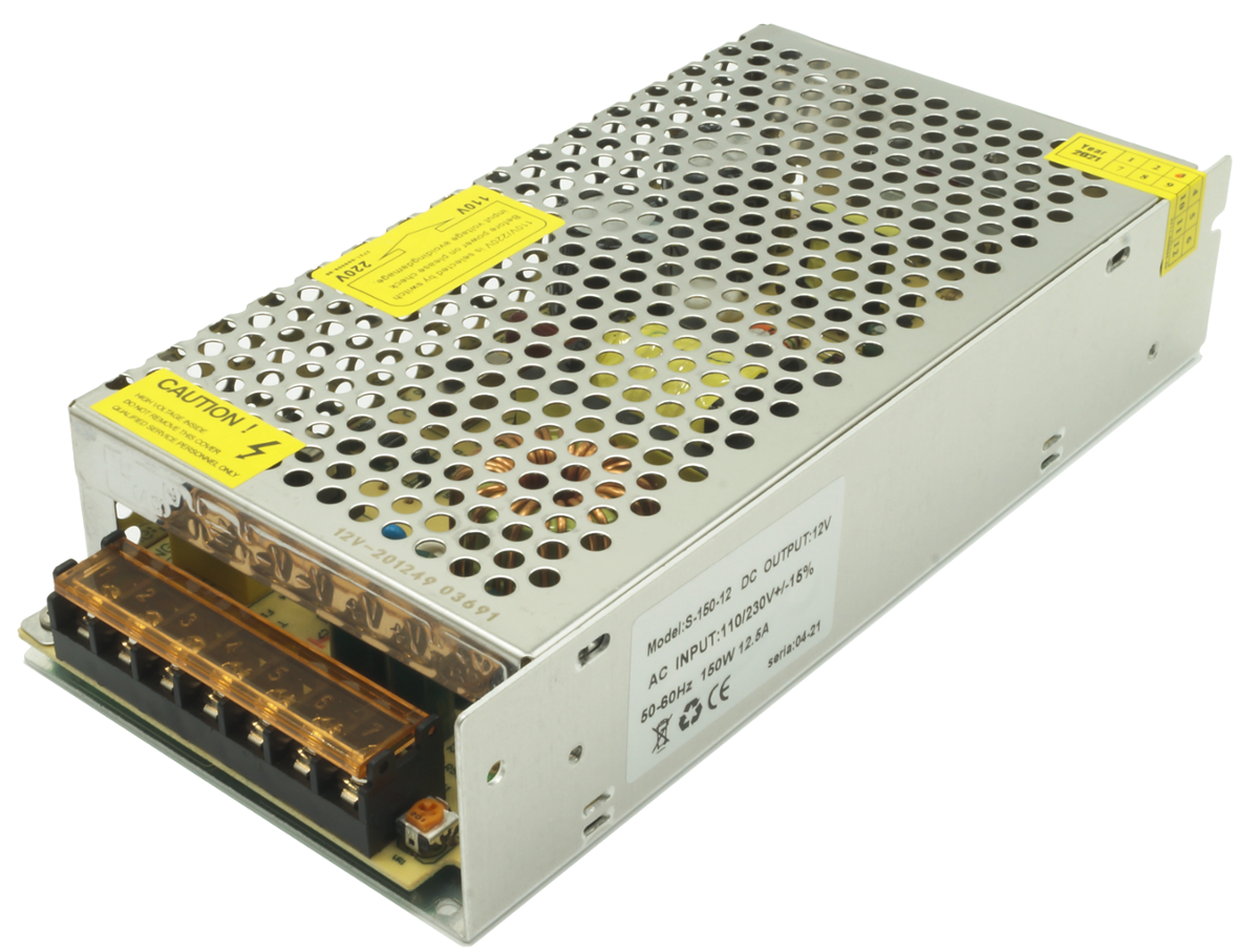Komp.Zasilania 12V DC IP20 12,5A 150W