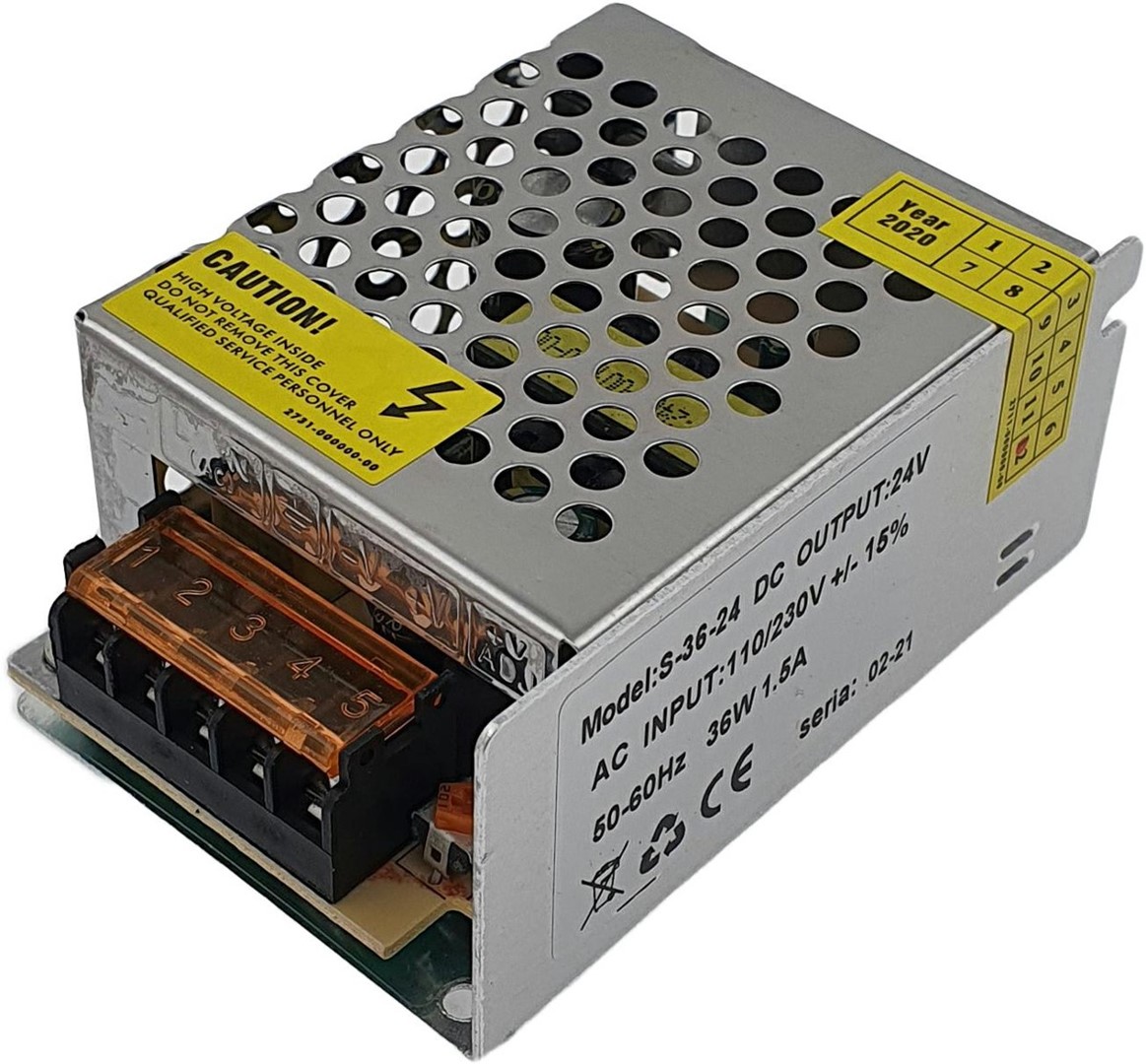 Komp. zasilania 24V DC 1,5A 36W