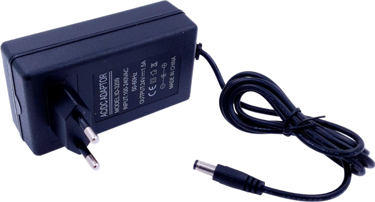 Komp. zasilania 24V DC 1,5A 36W cz. wtyczkowy