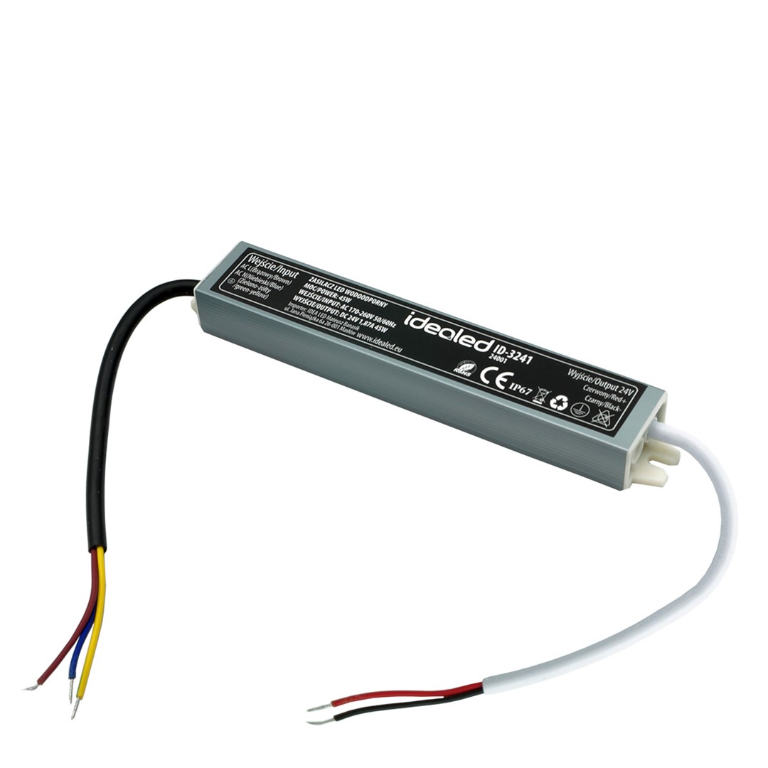 Komp. zasilania wodoodp. IP67 1,88A 45W24V DC